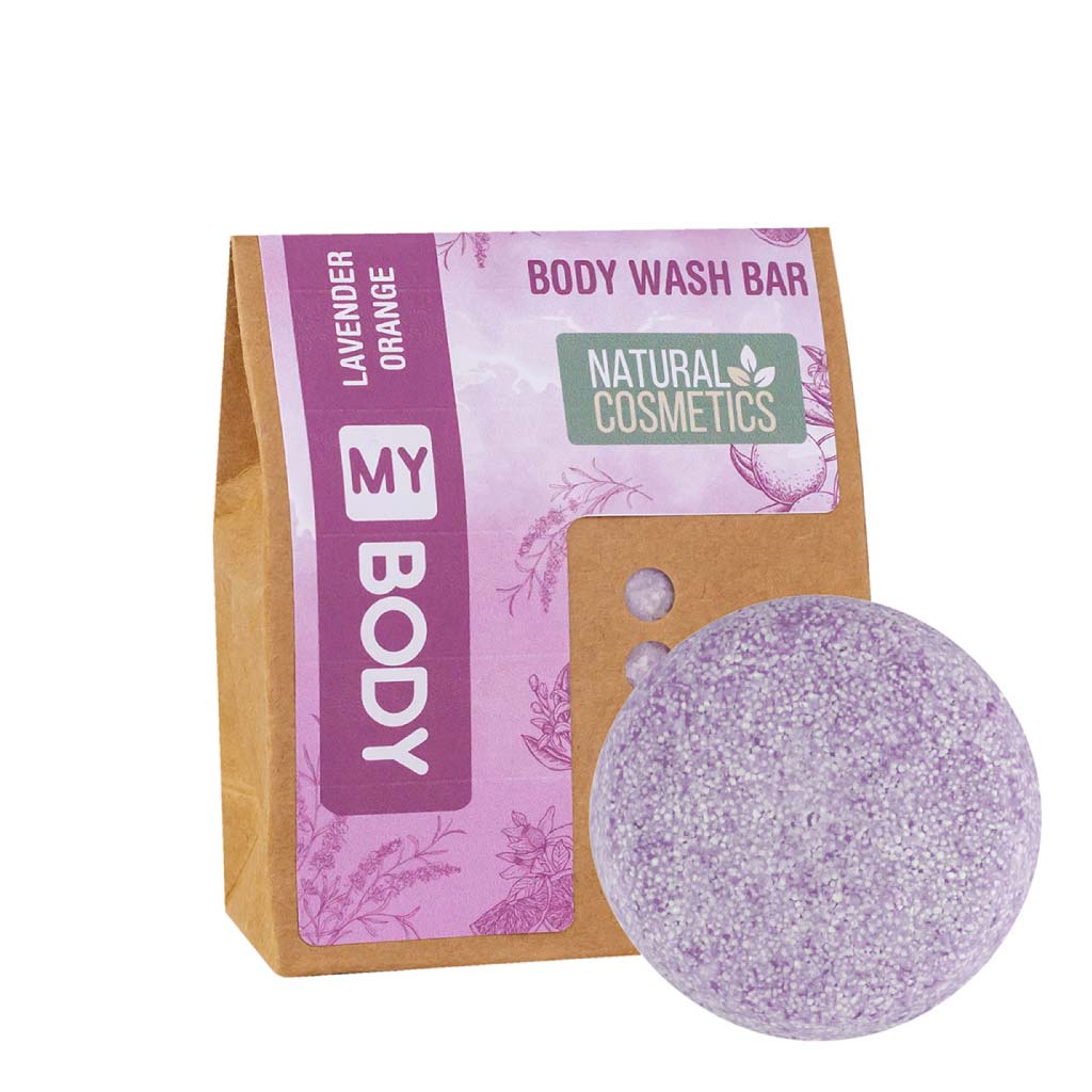 Lavendel & Orange Schafmilchseife - Body Wash Bar 60g - accentra
