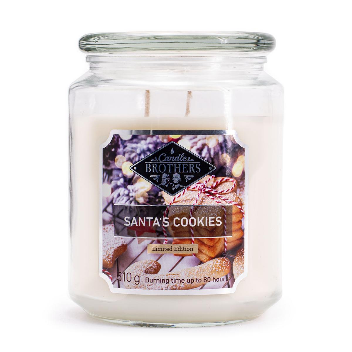Santas Cookies - Duftkerze 510g von Candle Brothers