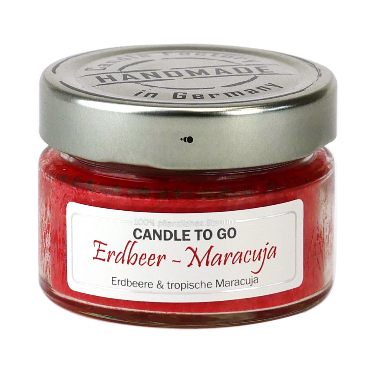 Erdbeer Maracuja - Candle to Go Duftkerze von Candle Factory
