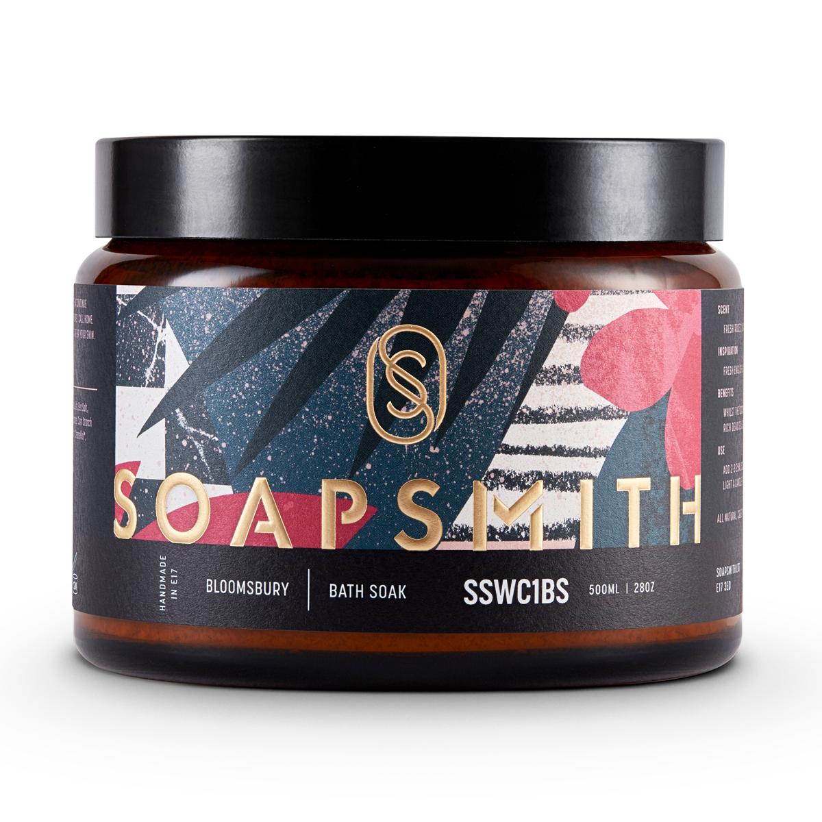 Bloomsbury - Bath Soak von SOAPSMITH (500g Badezusatz)