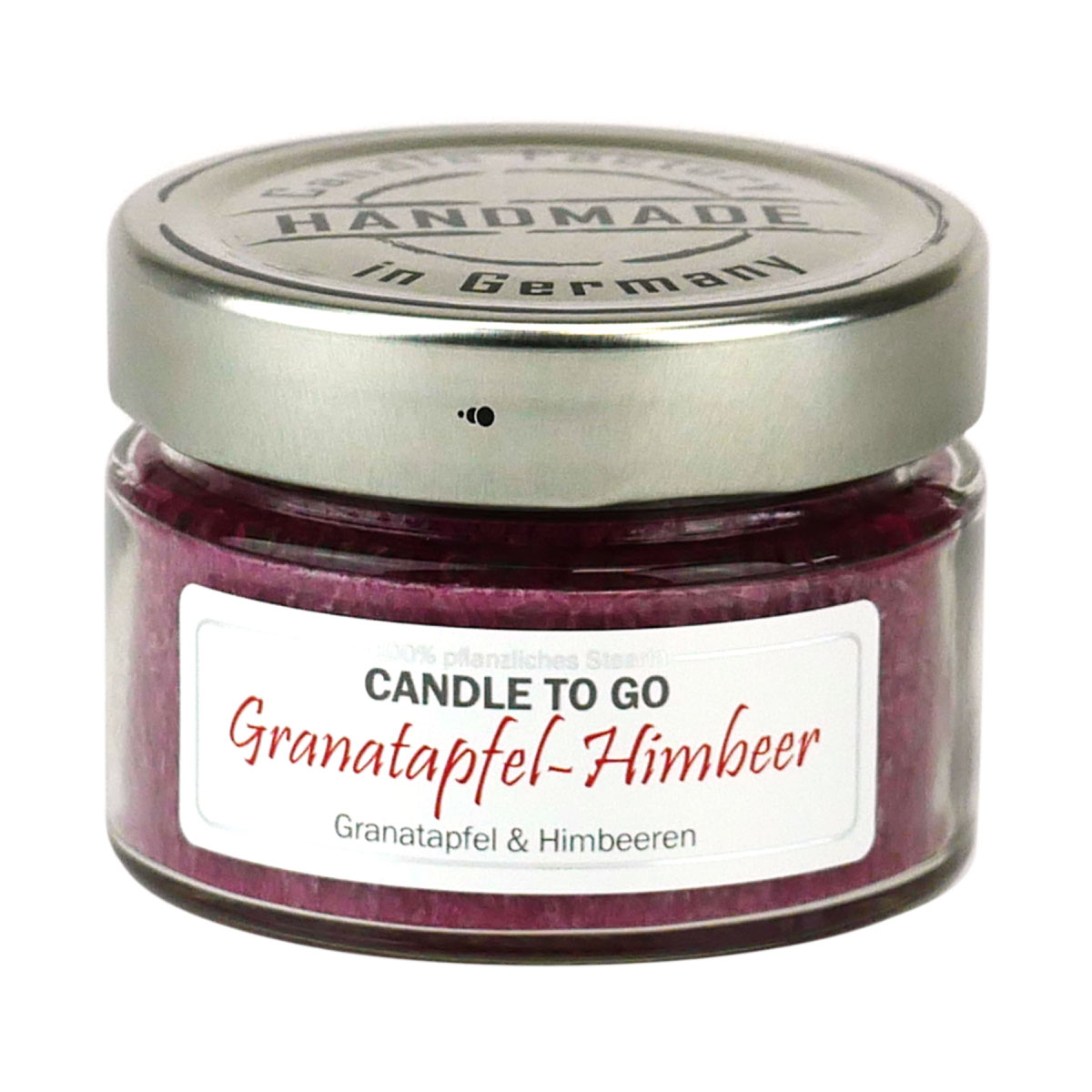 Granatapfel Himbeer - Candle to Go Duftkerze von Candle Factory