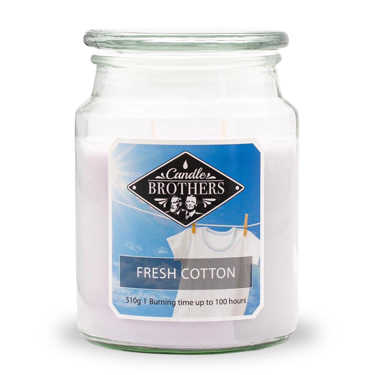 Fresh Cotton - Duftkerze 510g von Candle Brothers