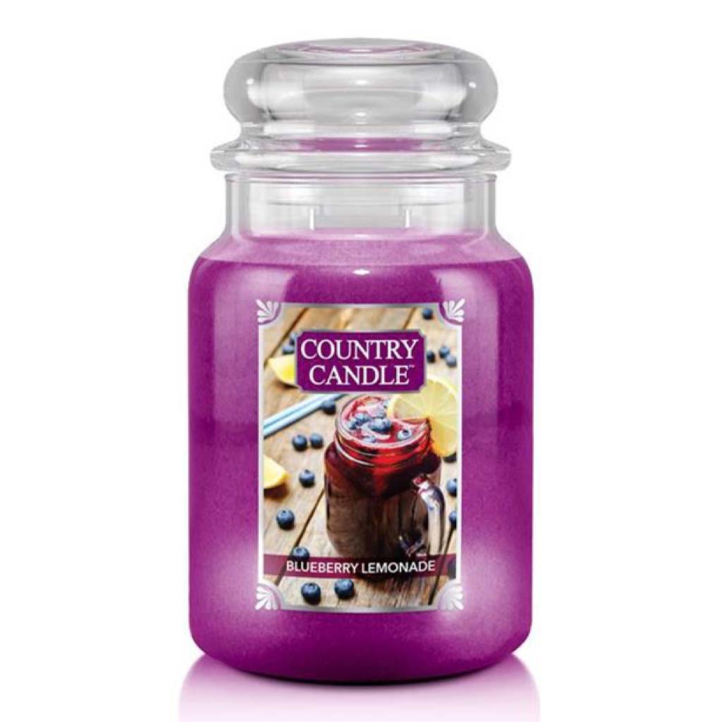 Blueberry Lemonade - Duftkerze im Glas 652g von Country Candle™