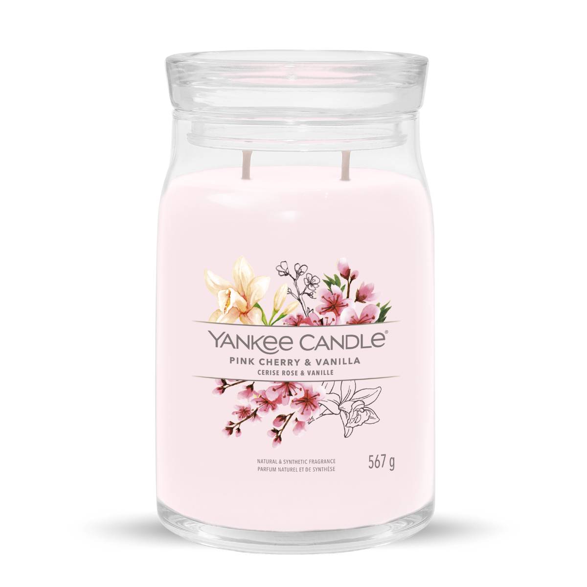 Pink Cherry & Vanilla - Large Jar 567g