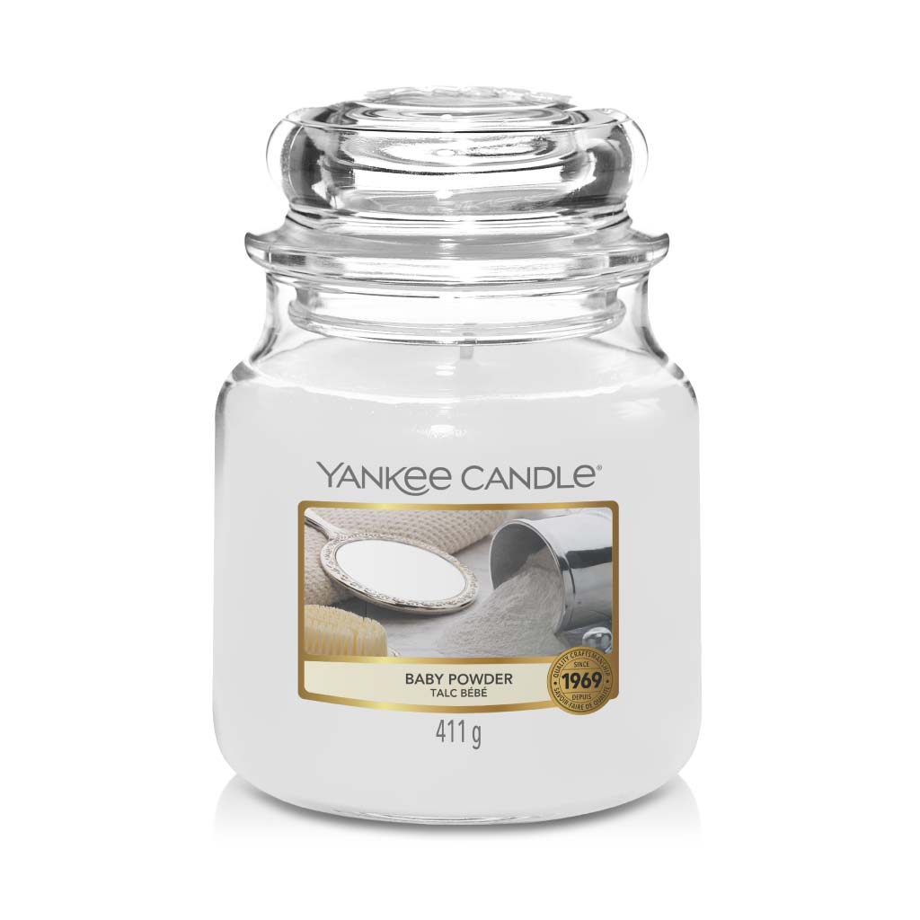 Baby Powder - Duftkerze im Glas 411g - Yankee Candle®