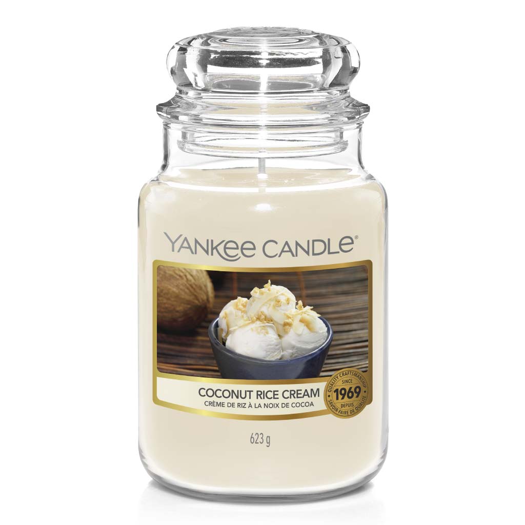Coconut Rice Cream - Duftkerze im Glas 623g - Yankee Candle®