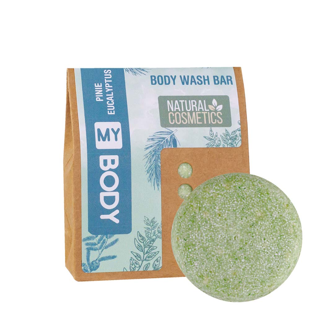 Pine & Eucalyptus Schafmilchseife - Body Wash Bar 60g - accentra