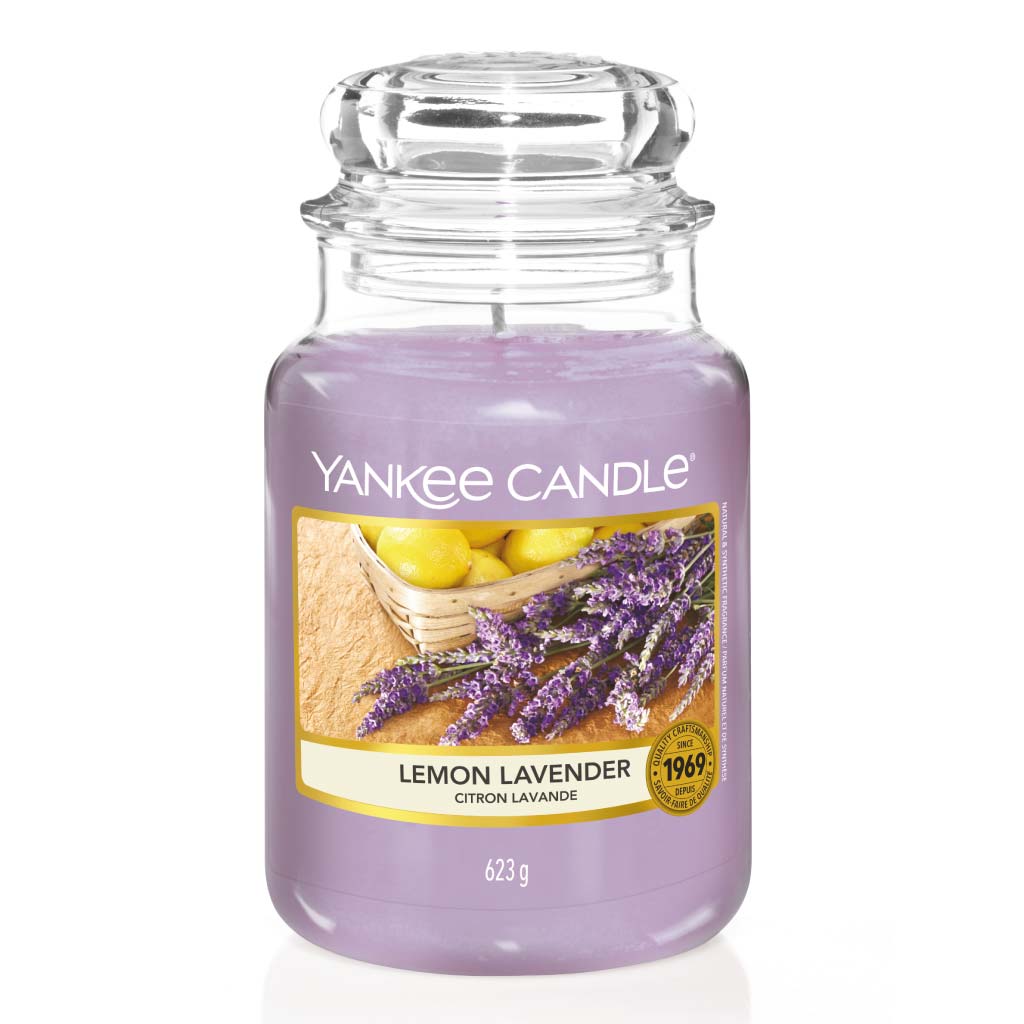 Lemon Lavender - Duftkerze im Glas 623g - Yankee Candle®
