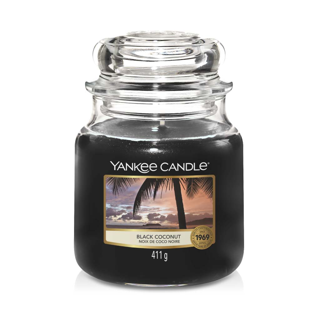 Black Coconut - Duftkerze im Glas 411g - Yankee Candle®