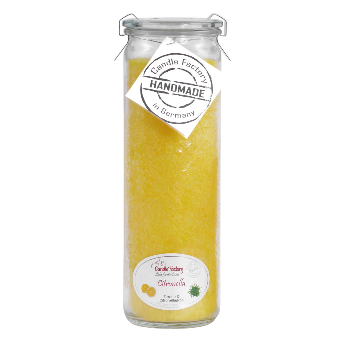 Citronella - Big Jumbo Windlicht im Weckglas von Candle Factory