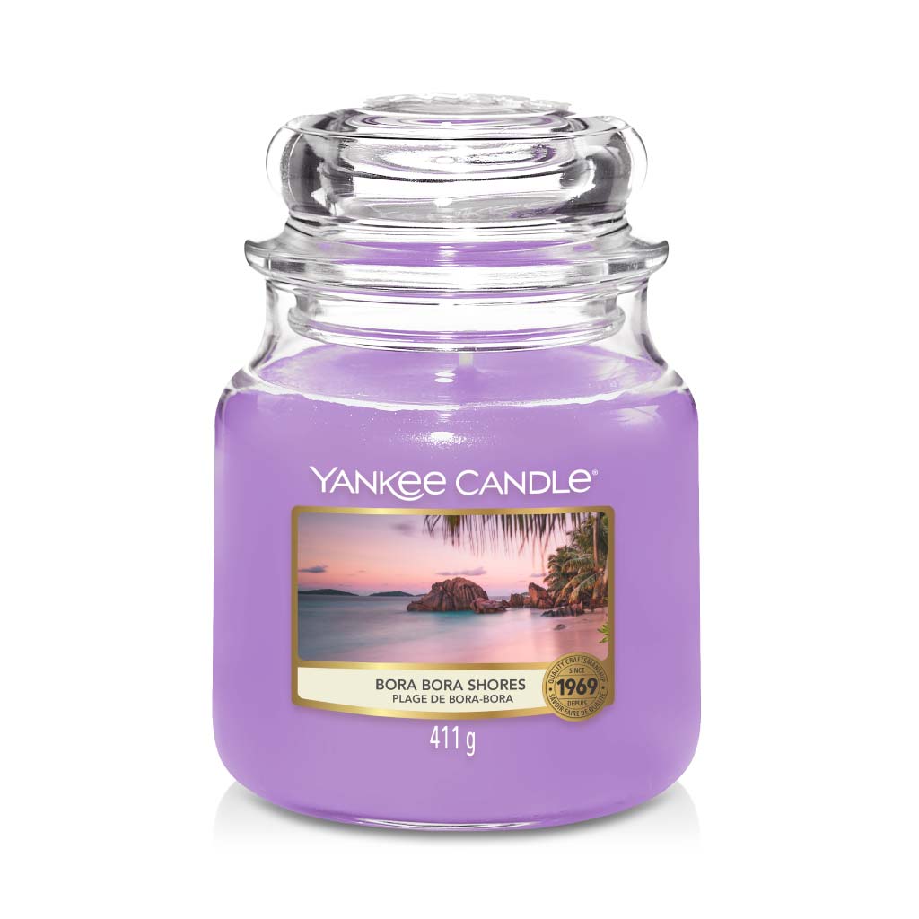 Bora Bora Shores - Duftkerze im Glas 411g - Yankee Candle®