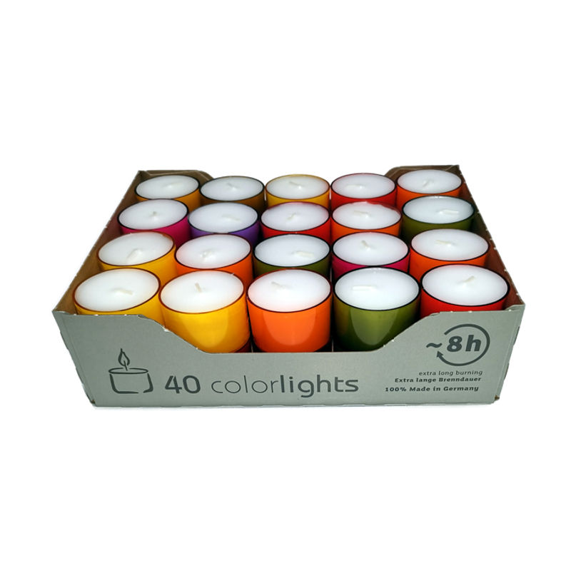 Colorlights "Winter Edition" 40er Box - farb. Sortiert
