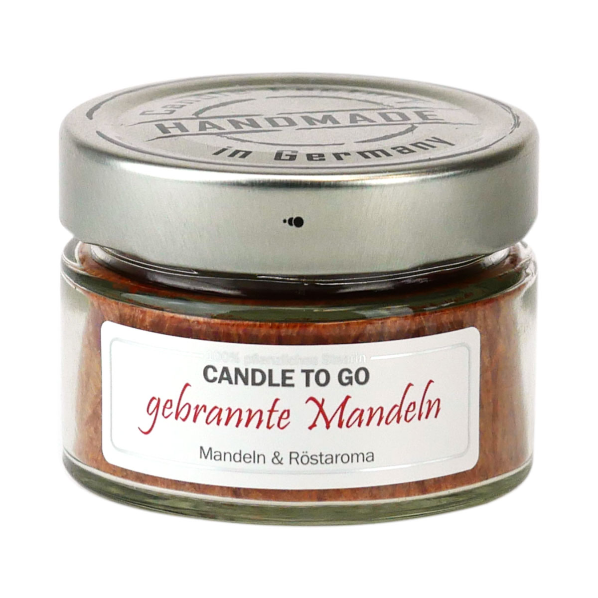 Gebrannte Mandeln - Candle to Go Duftkerze von Candle Factory
