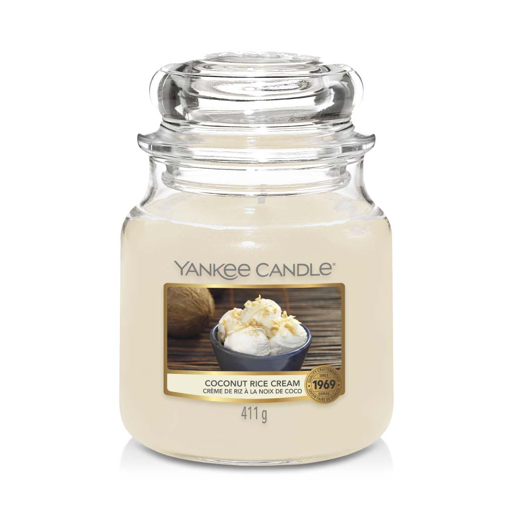 Coconut Rice Cream - Duftkerze im Glas 411g - Yankee Candle®